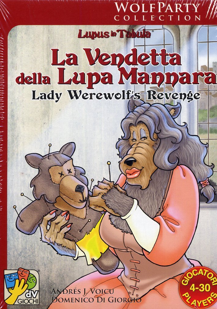 DaVinci Games Lady Werewolf's Revenge - Strategy Board Game for Adults & Teens | Perfect for Game Nights, Halloween Parties & Werewolf-Themed Events
