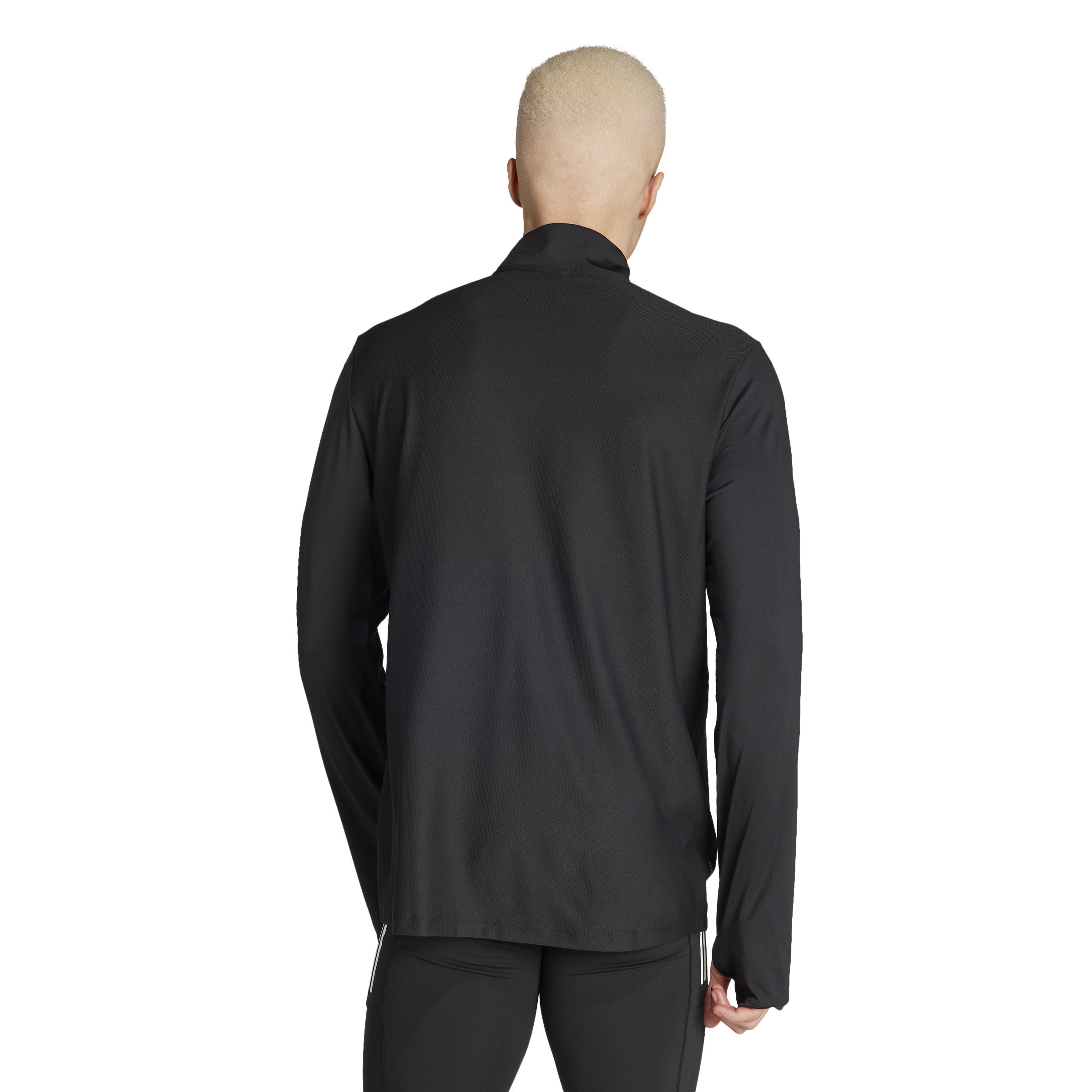 Adidas Men's Own the Run Half Zip Running Jacket - Lightweight, Breathable & Water-Resistant for Outdoor Jogging & Workouts