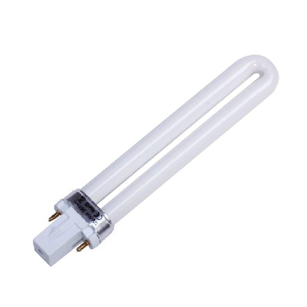 4Pcs 9W U-Shaped 365nm UV LED Nail Lamp Bulbs for Gel Polish Curing - Professional Nail Art Dryer Light Set for Home & Salon Use