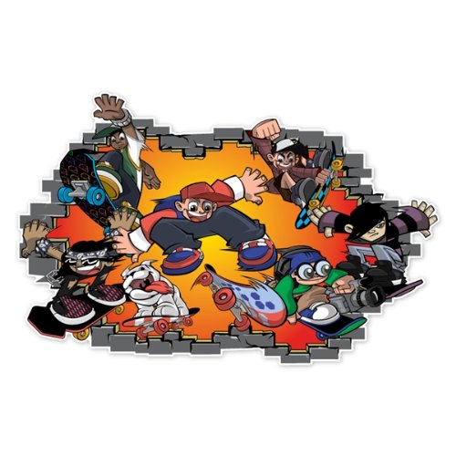 Wild Grinders Peel & Stick Wall Decals - 60