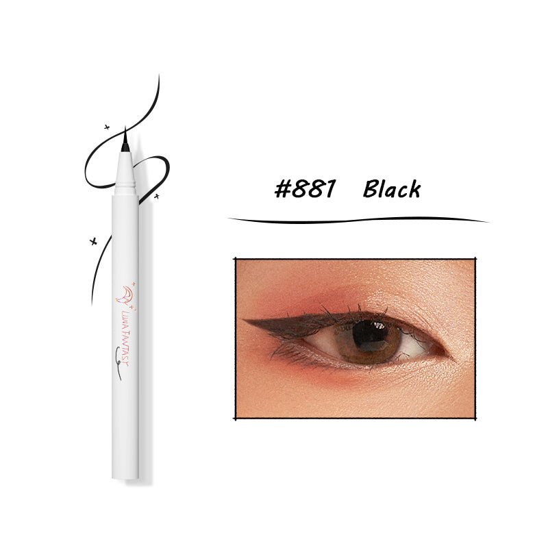 Spenny Slim Silk Soft Shade Liquid Eyeliner - Waterproof, Smudge-Proof, Long-Lasting Makeup for Precise Winged Liner Looks - Perfect for Daily Wear, Parties, and Special Occasions