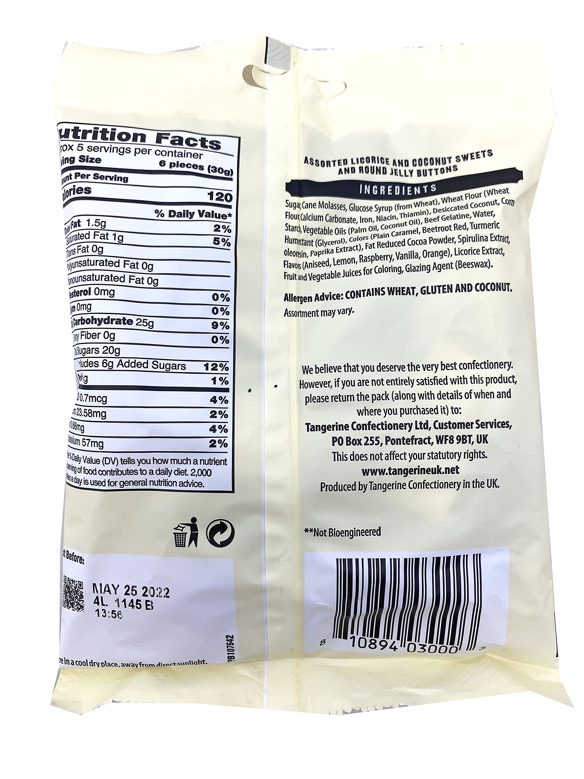 Taveners Licorice Allsorts Pack of 3 – Traditional British Licorice Candy, Non-GMO, 5.8 Ounce – Perfect for Gifts, Parties & Sweet Cravings