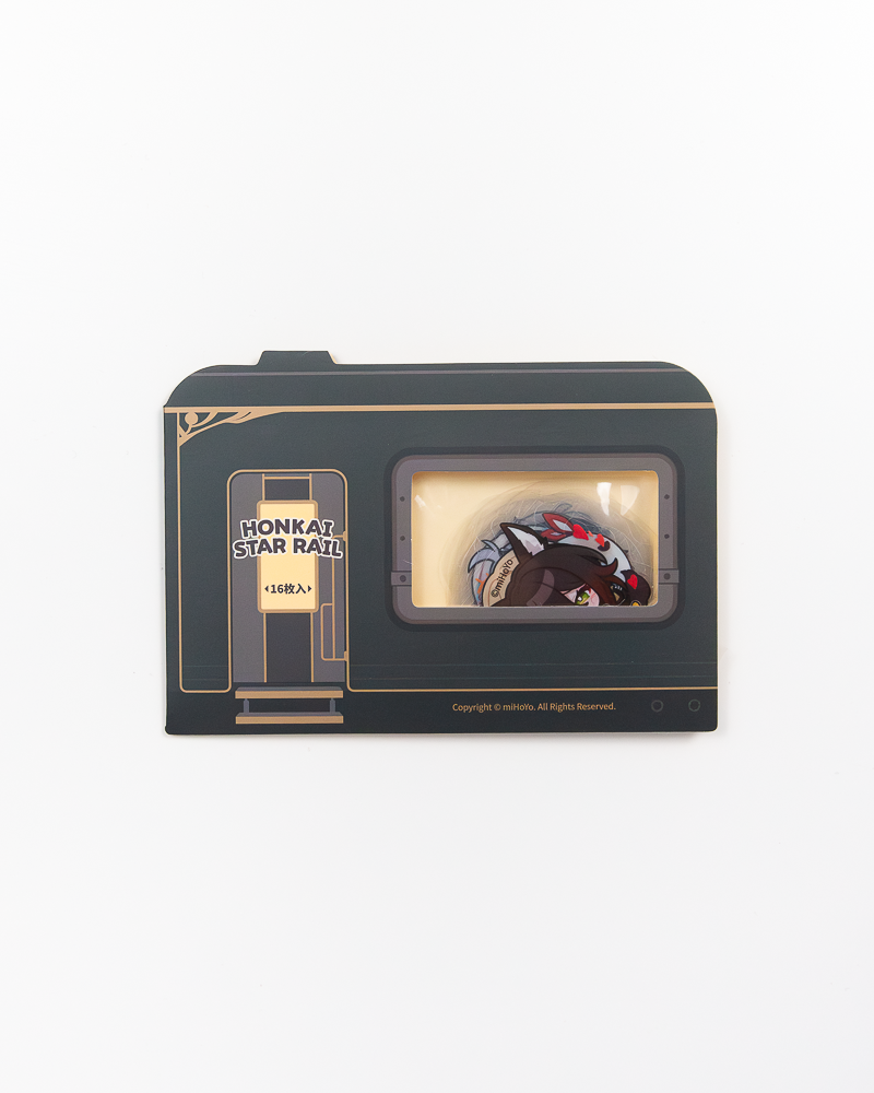 Honkai: Star Rail© Pom Pom Gallery Series Chibi Sticker Pack - Cute Anime Decals for Laptops, Phones & Notebooks | Perfect for Gaming Fans & Kawaii Collectors