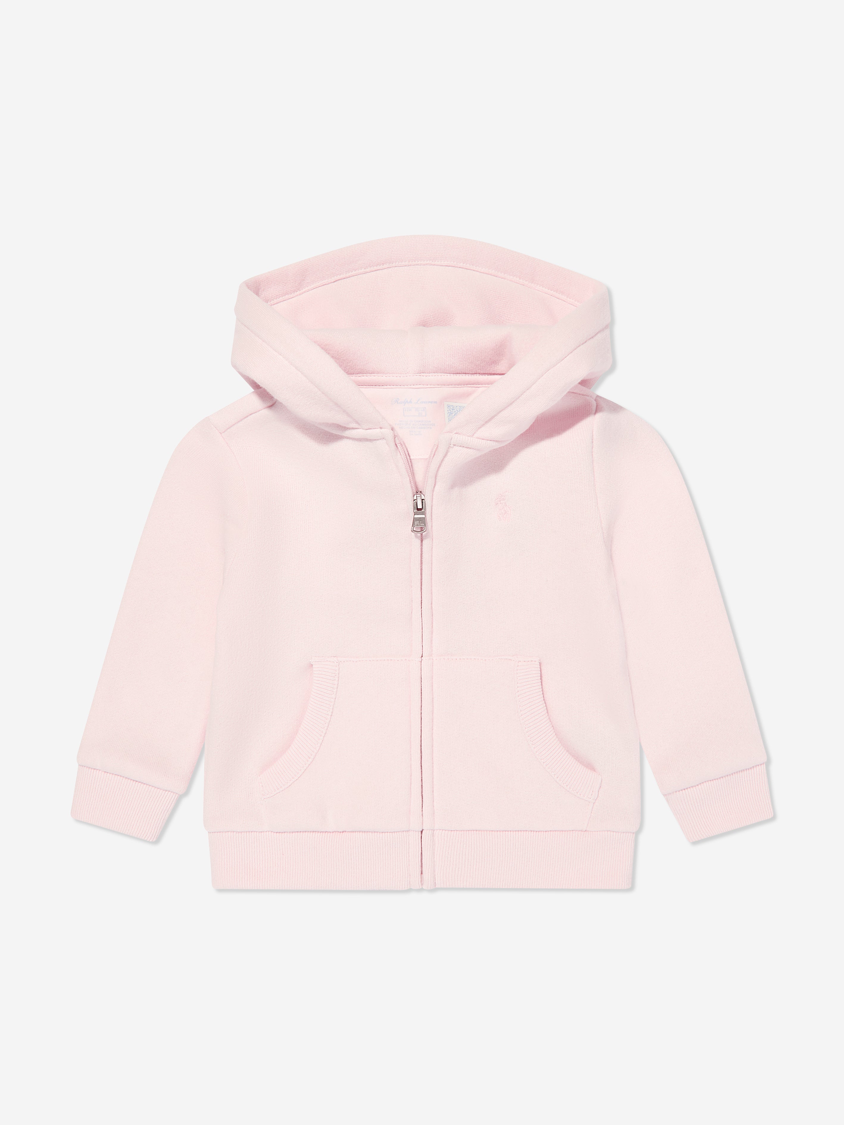 Pink Baby Girls Logo Tracksuit Set - Cute Matching Outfit for Toddler Playtime & Family Outings