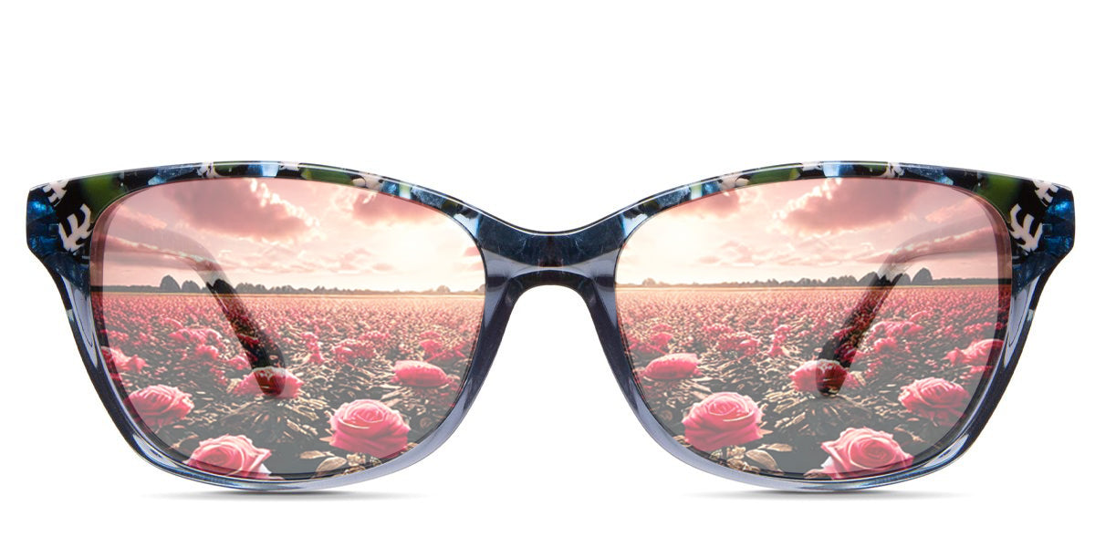 Huxley Women's Prescription Tinted Sunglasses - UV Protection & Fashion Eyewear for Driving, Beach & Outdoor Activities