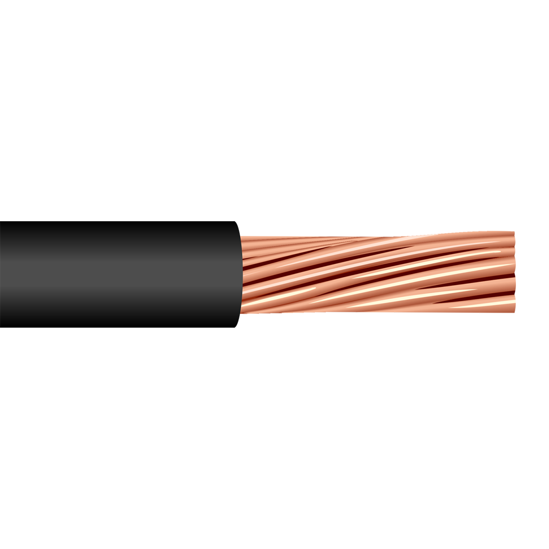 1 AWG Class K 600V Welding Cable - Heavy Duty Flexible Copper Wire for Automotive, Marine, and Industrial Applications