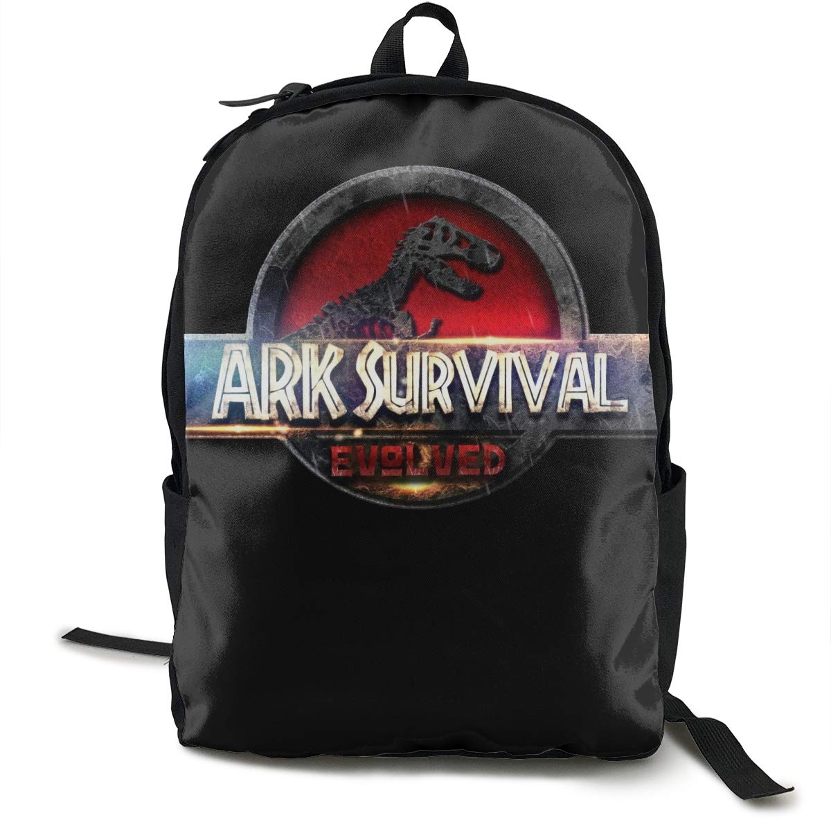 ARK Survival Evolved Themed Unisex Backpack - Durable College School Laptop Bag for Travel, Hiking & Daily Use | Perfect for Gamers, Students & Outdoor Enthusiasts