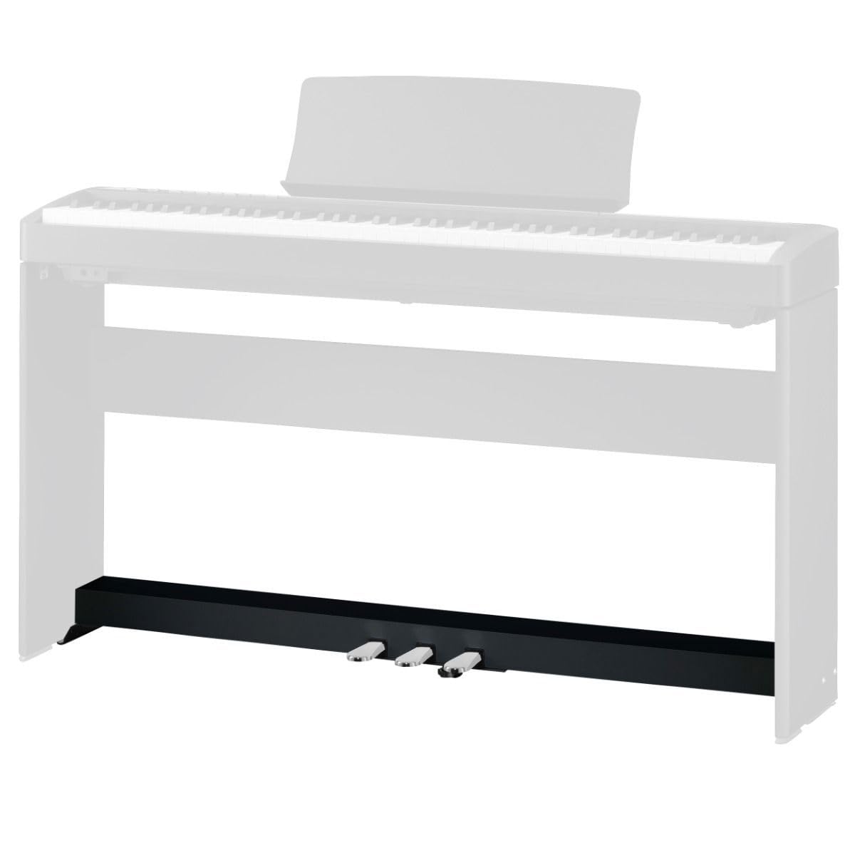 Kawai F-351 Triple Piano Pedal Assembly for HML-2 Stand - Black | Sustain, Sostenuto & Soft Pedals | Perfect for Home Studios & Professional Performances