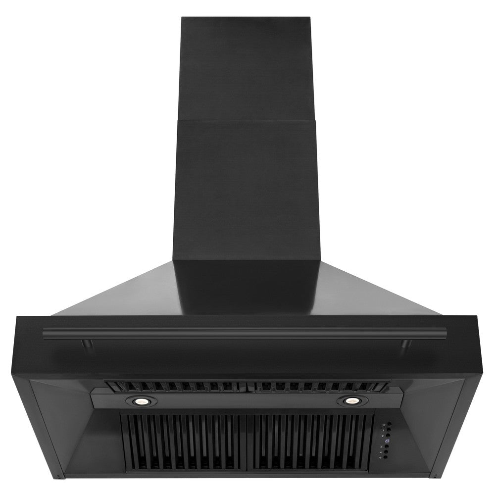 ZLINE Black Stainless Steel Range Hood - 30
