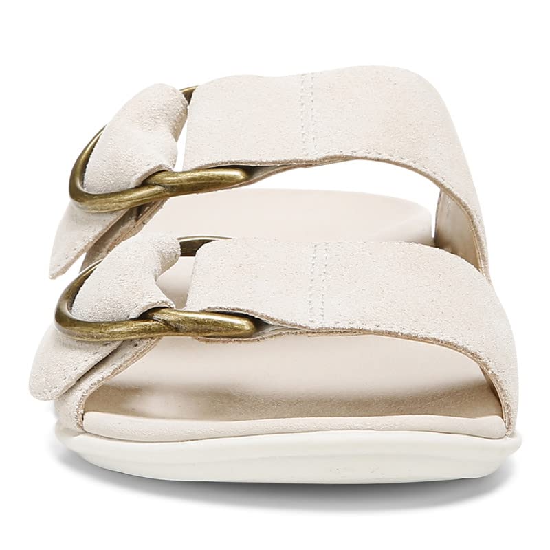 Vionic Women's Mirage Corlee Casual Slip-On Slide Sandals with Orthotic Arch Support - Comfortable Supportive Ladies Sandals for Walking, Travel & Everyday Wear
