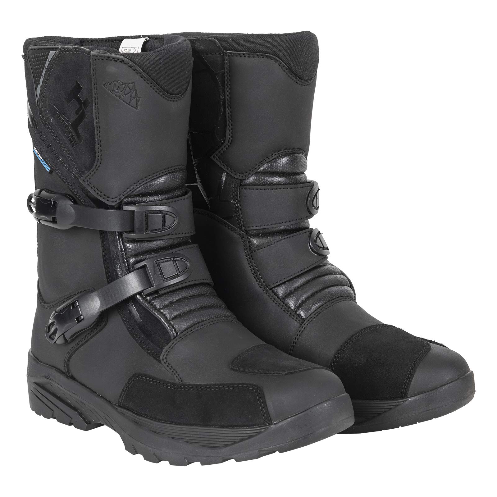 Tourmaster Men's Trailblazer Motorcycle Boots - Durable Waterproof Riding Boots for Cruiser & Adventure Bikes - Perfect for Long Distance Touring & Off-Road Motorcycle Adventures