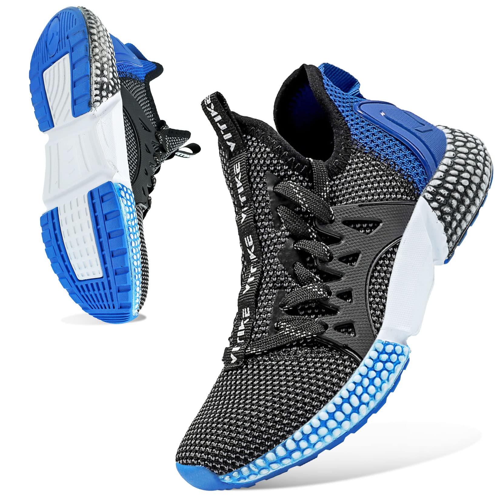 WETIKE Breathable Mesh Slip-On Running Shoes - Lightweight Comfortable Sneakers for Men & Women - Perfect for Jogging, Gym Workouts & Casual Wear