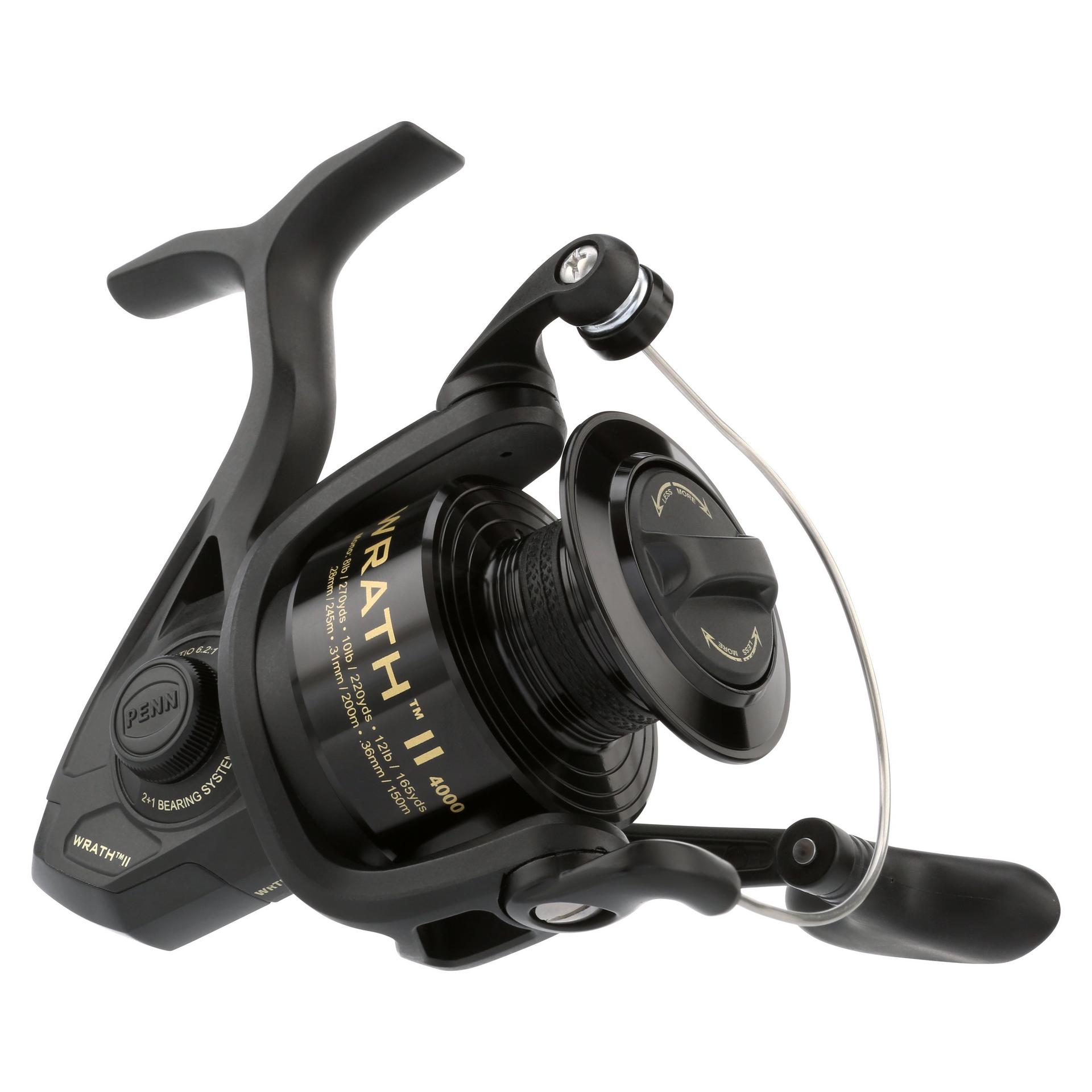 Wrath® II Spinning Reel - High Performance Saltwater Fishing Reel with Smooth Drag System | Perfect for Offshore, Surf, and Pier Fishing