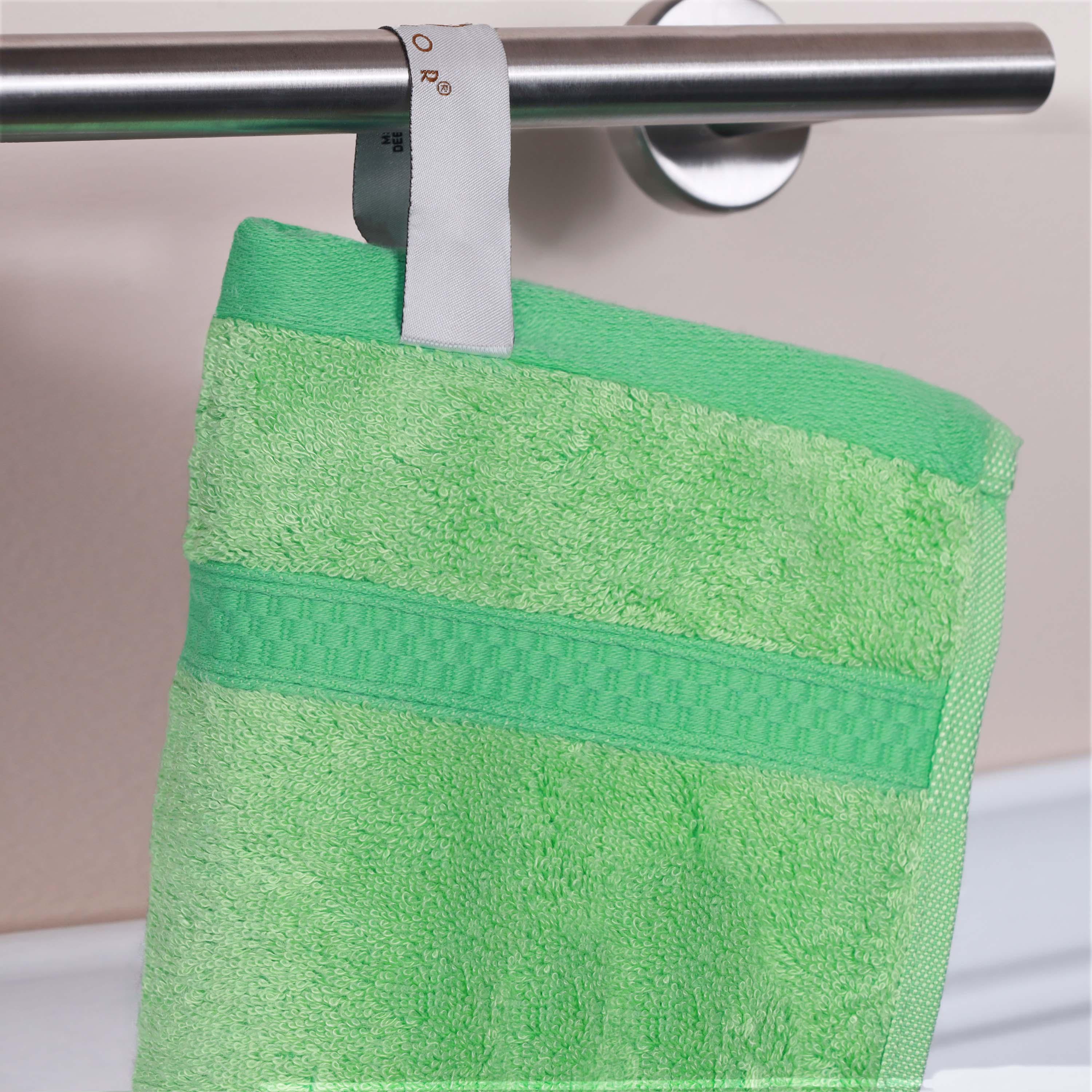 Ultra Soft Rayon Bamboo Cotton Blend Bath & Face Towel Set | Eco-Friendly, Absorbent & Hypoallergenic | Perfect for Spa, Gym & Luxury Bathroom