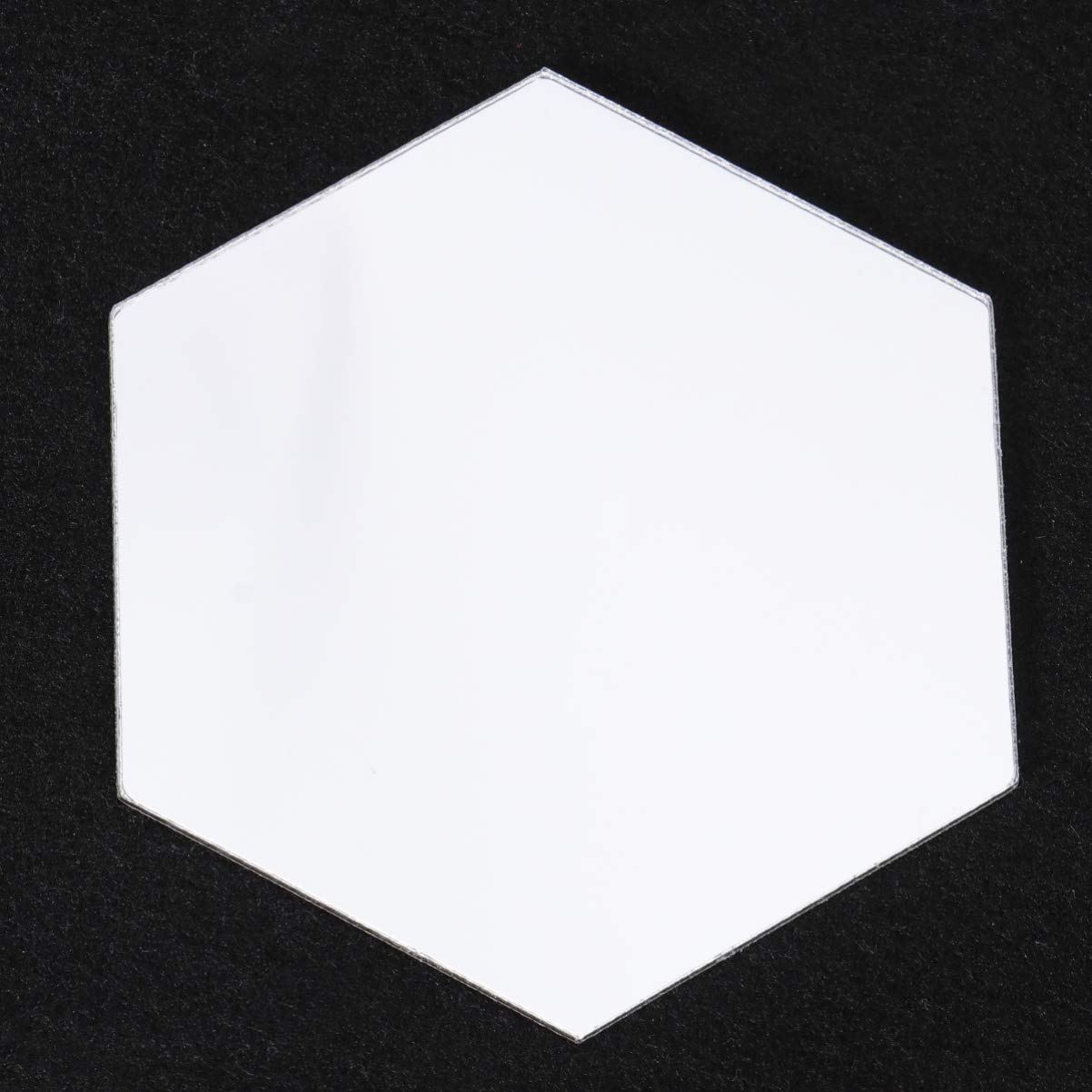 24-Piece Hexagon Mirror Stickers - Self-Adhesive Wall Decals for DIY Home Decor, Bathroom & Bedroom Wall Art - Creative Geometric Mirror Wall Stickers for Living Room, Kids Room & Office Decor