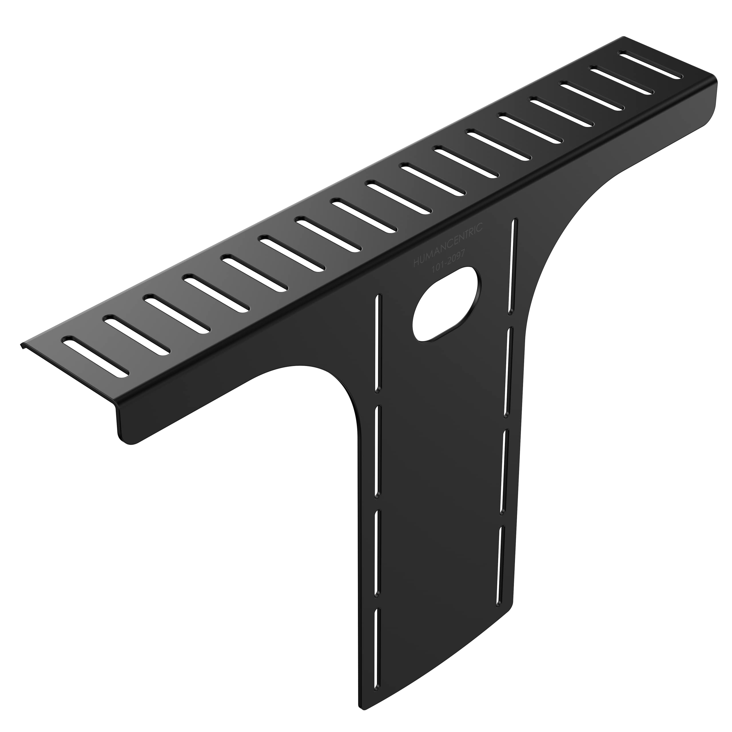 HumanCentric DSLR Monitor Mount - Adjustable VESA Arm Camera Shelf for Desk, Webcam & Microphone Stand - Heavy Duty Monitor Riser for Photography & Streaming Setup - Perfect for Home Office, Gaming & Video Production Workspace