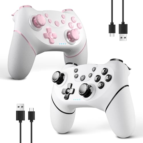 White and Pink