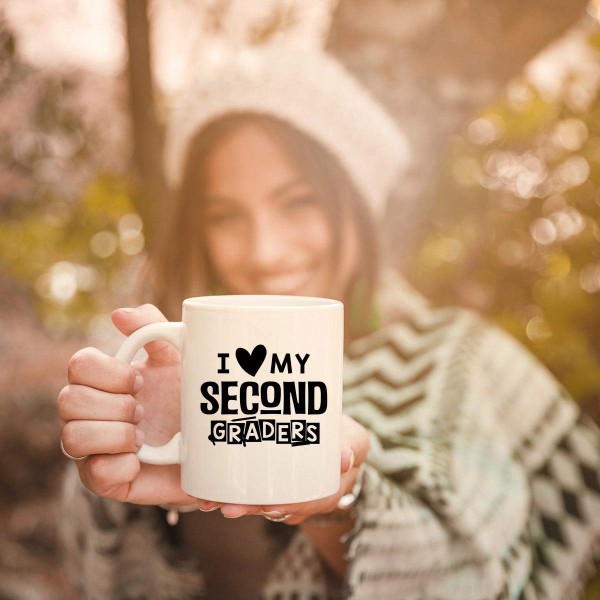 2nd Grade Teacher 11oz Ceramic Coffee Mug - Cute Gift for Elementary School Teachers, College Professors - Perfect for Classroom Use, Teacher Appreciation Gifts & Back to School
