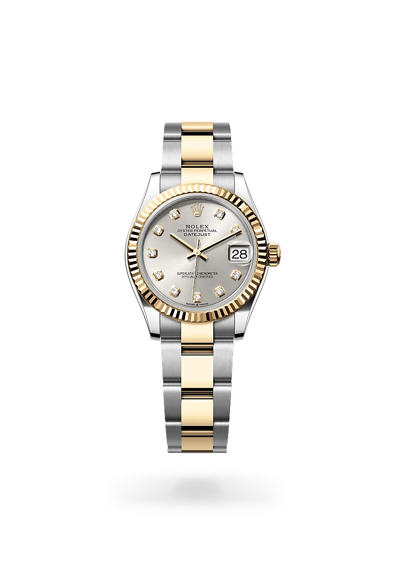 Rolex Datejust 31 Watch - Yellow Rolesor Oystersteel & Yellow Gold Ref. M278273-0019 | Luxury Women's Watch for Business & Formal Occasions | Richter & Phillips Jewelers