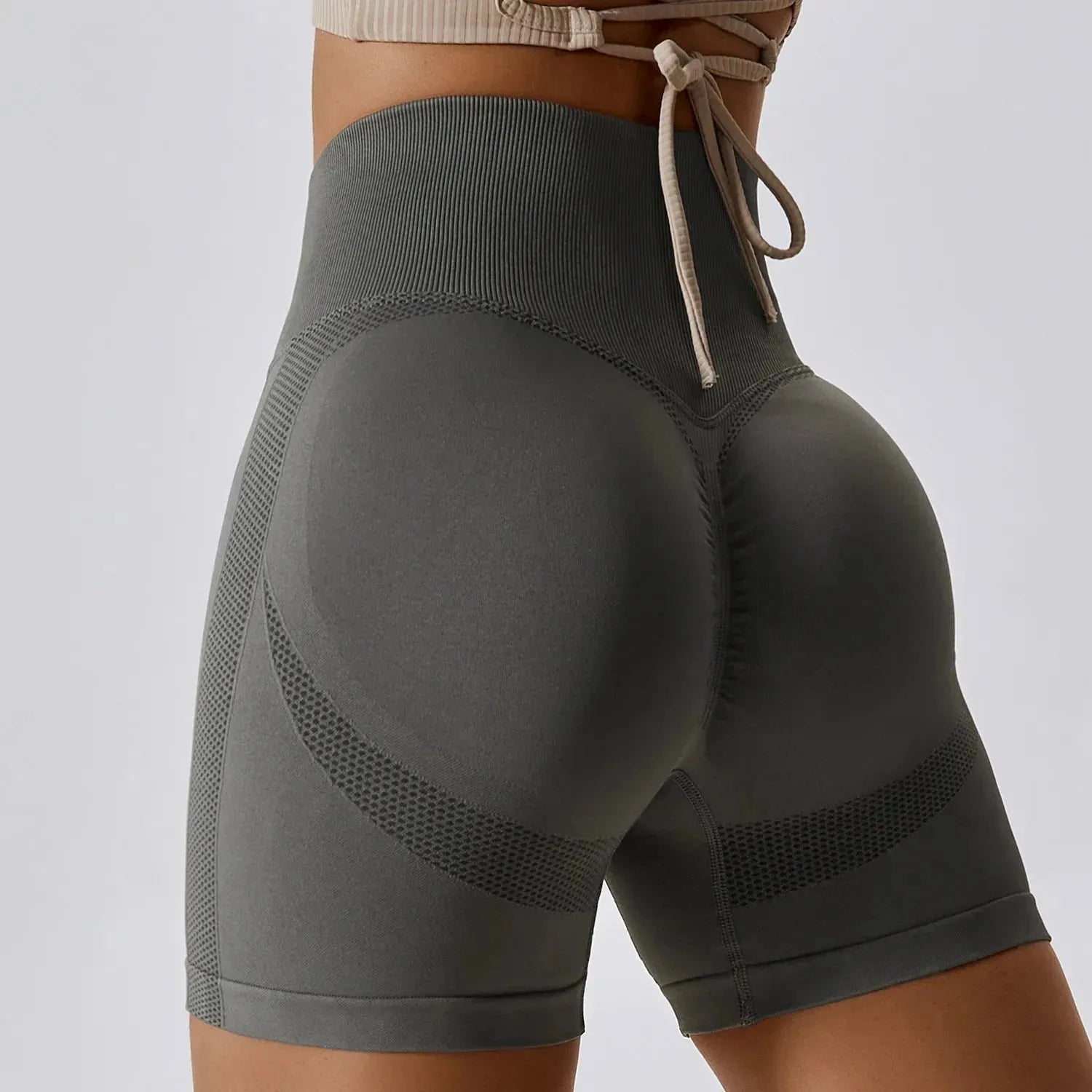 Women's Seamless Push Up Scrunch Butt Workout Shorts - High Waist Running, Fitness, Yoga & Gym Shorts for Active Women | Perfect for Training, Jogging & Lounge Wear
