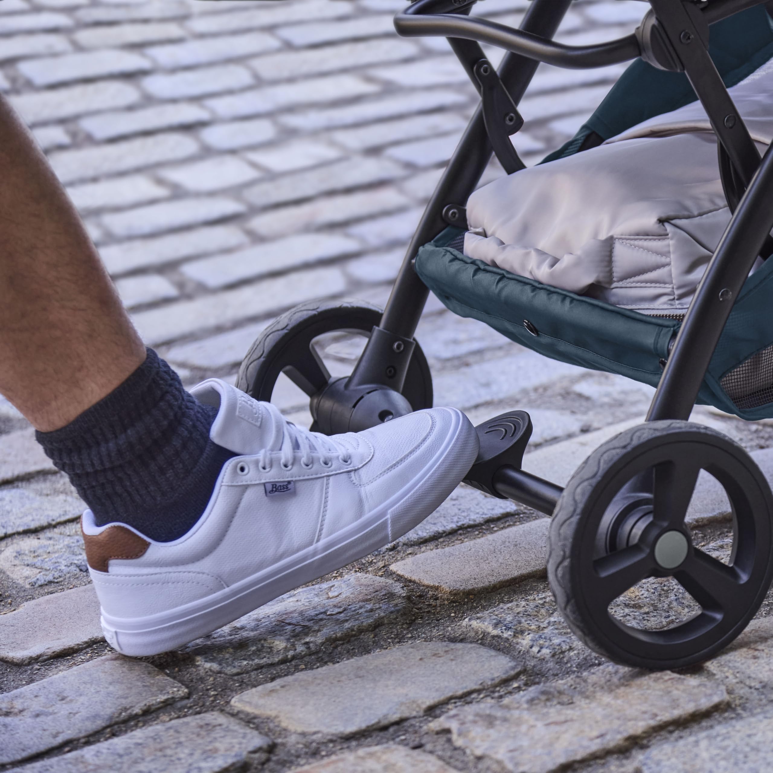 Ingenuity 3Dquickclose CS+ Compact Fold Stroller - Lightweight Baby Stroller with Oversized Canopy, Extra-Large Storage Basket & One-Hand Fold | Perfect for Travel, Shopping & City Walks