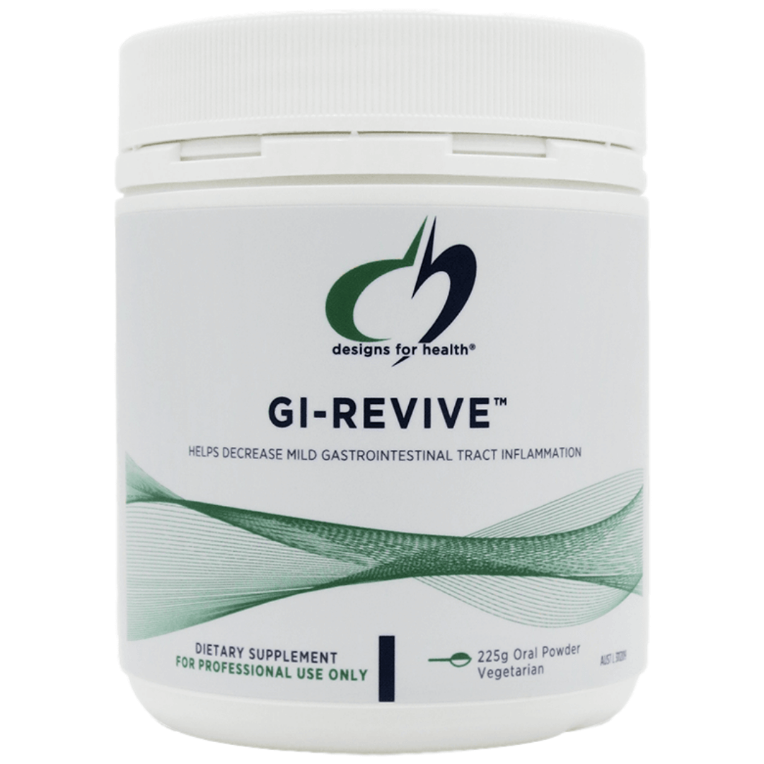 Designs For Health GI Revive Powder - Digestive Support Supplement for Gut Health & Leaky Gut Relief | Supports Digestion & Gut Lining Repair - Ideal for IBS, Bloating & Digestive Discomfort
