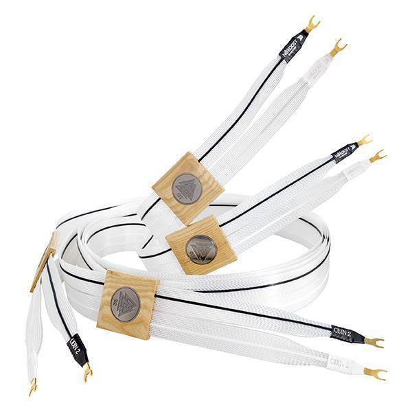 Nordost Odin 2 Supreme Reference Speaker Cable Pair - High-End Audiophile Speaker Wires for Home Theater & Stereo Systems - Perfect for Music Lovers & Audio Professionals