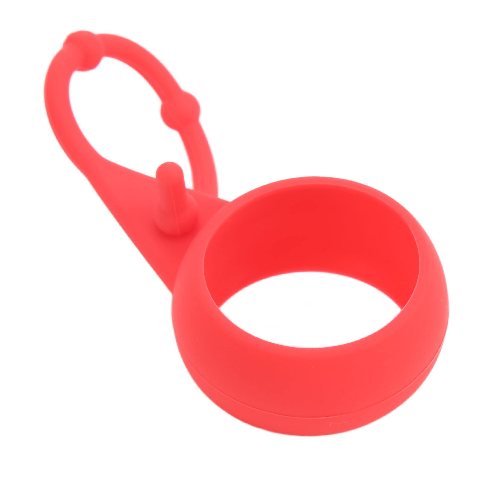 Premium Silicone Golf Ball Holder - Portable 3D Golf Practice Accessory for Driving Range & Backyard Training (Red) | Perfect for Golfers, Beginners & Training Sessions
