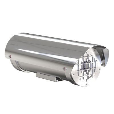 Axis Communications XF40 Q2901 Explosion-Proof Thermal Network Bullet Camera with Temperature Alarm - Outdoor Industrial Surveillance for Hazardous Areas & Oil Refineries
