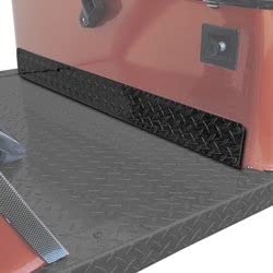 EZGO Cushman Textron Black Diamond Plate Kick Plate Replacement for 2005 Models - Heavy-Duty Golf Cart Floor Protection for Off-Road & Course Use