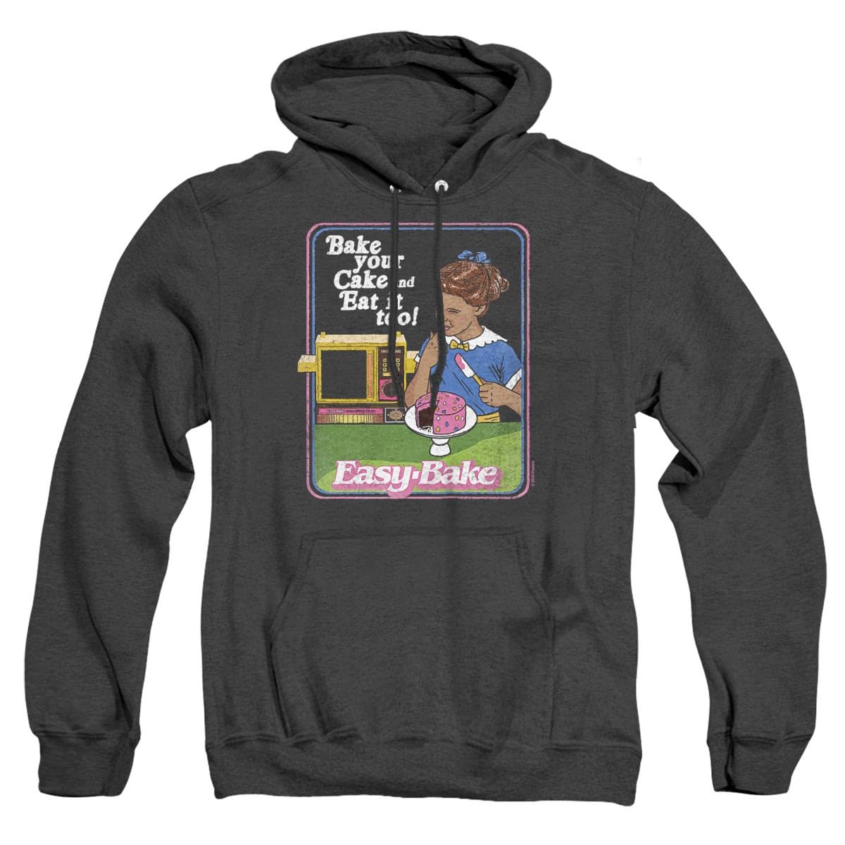 Easy Bake Oven Hoodie - Unisex Adult Pullover Heather Sweatshirt for Baking Enthusiasts | Perfect for Home Baking, Gifts & Cozy Kitchen Wear