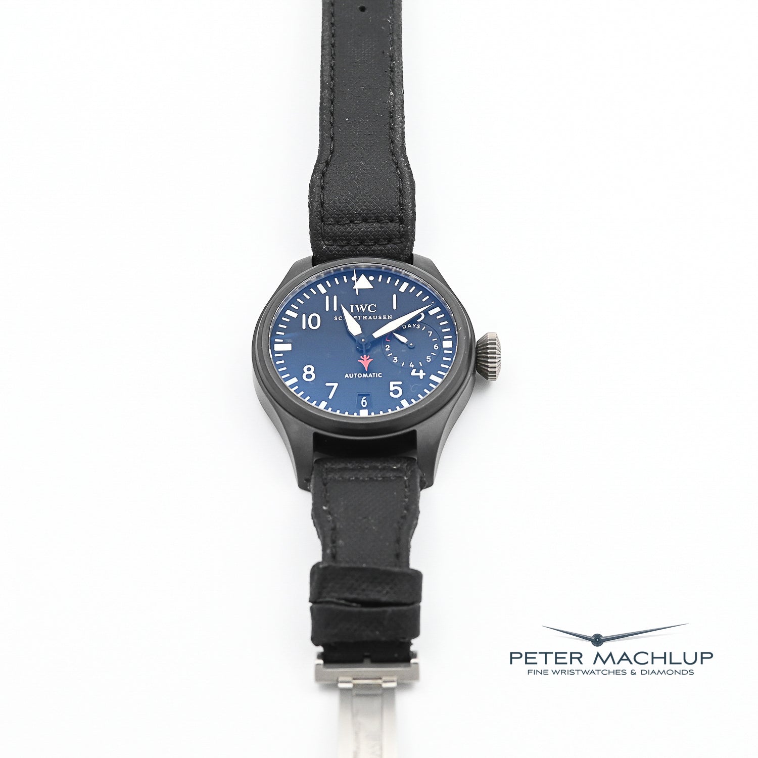 IWC Big Pilot Top Gun 48mm Men's Luxury Watch - Swiss Automatic Chronograph for Aviation Enthusiasts | Perfect for Professional Pilots, Business Meetings & Special Occasions