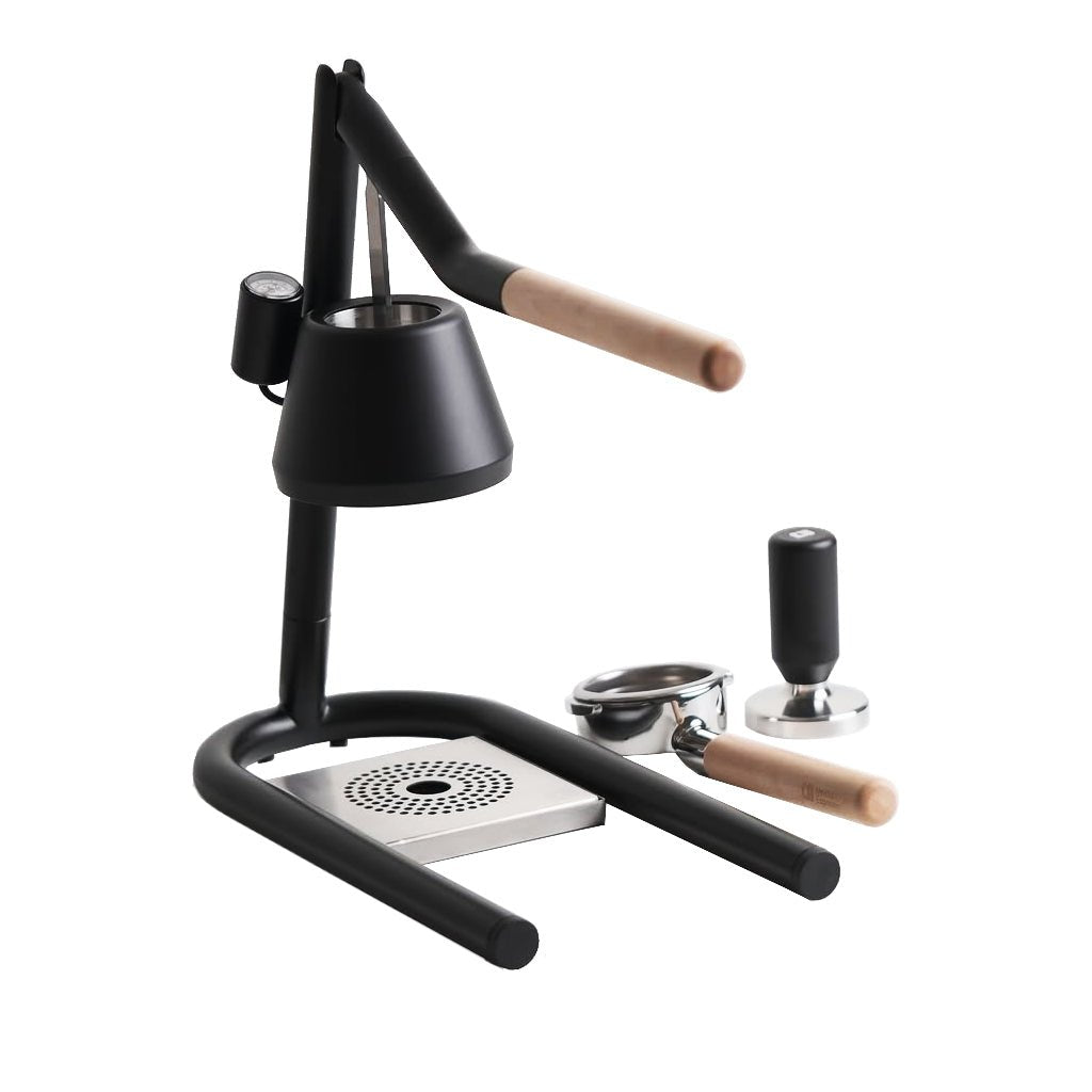 Newton Espresso Brua3 Max Manual Espresso Maker - Portable Hand Press Coffee Machine for Home, Office & Travel - Perfect for Espresso Lovers & Baristas