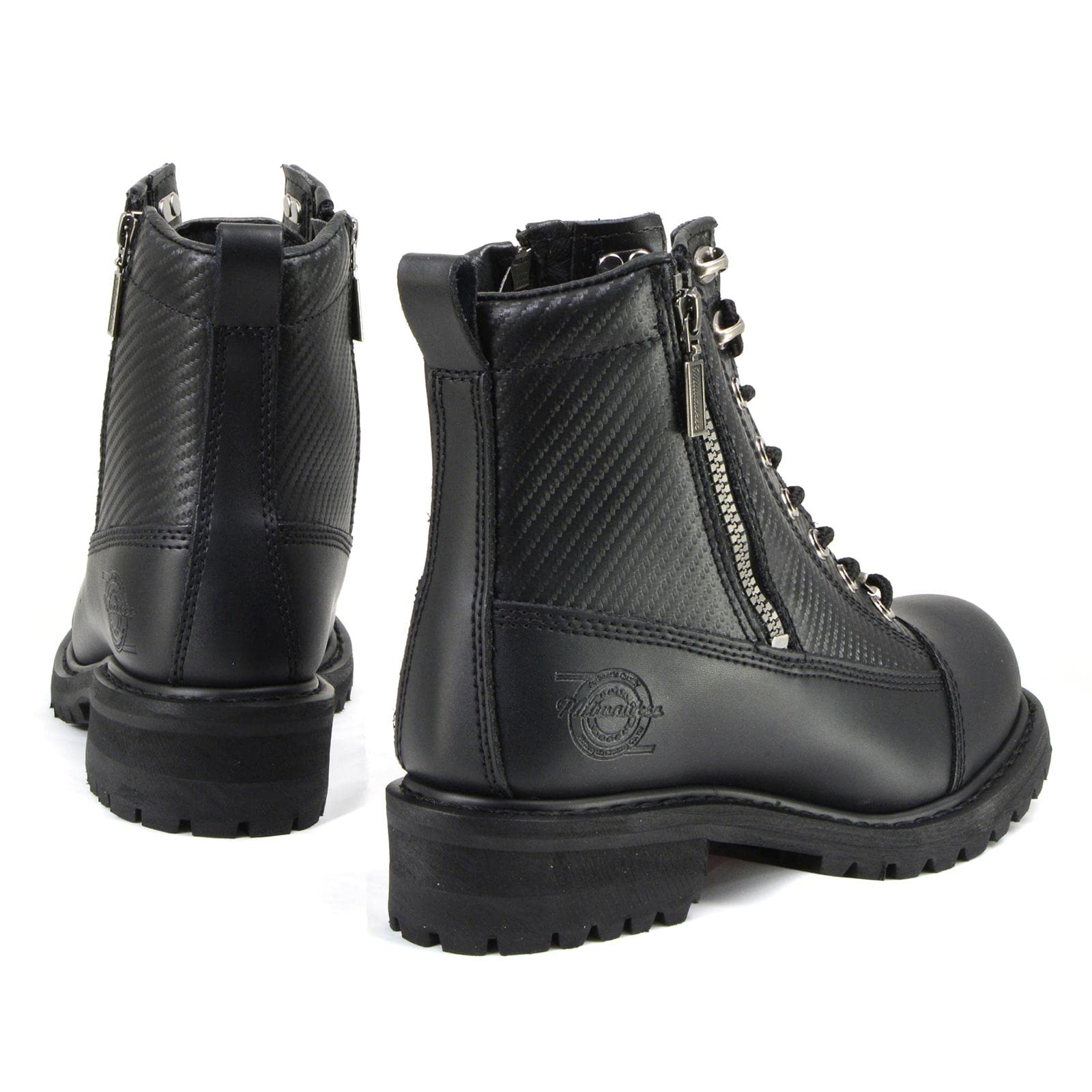 Premium Accelerator Leather Motorcycle Boots for Men - Durable & Comfortable Riding Boots for Long-Distance Touring & Cruising
