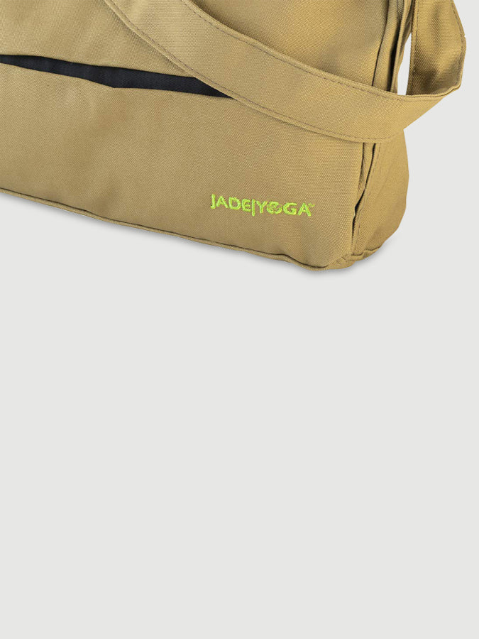 Premium Jade Yoga Macaranga Mat Bag - Eco-Friendly Yoga Mat Carrier for Hot Yoga, Travel & Studio Classes - Perfect for Yoga Enthusiasts & Instructors