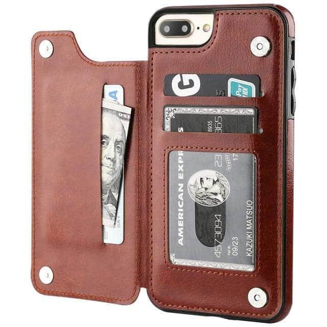 Premium Slim iPhone 13 Pro Leather Wallet Case with 3 Card Slots - Stylish & Protective Phone Cover for Everyday Use, Business Meetings, and Travel