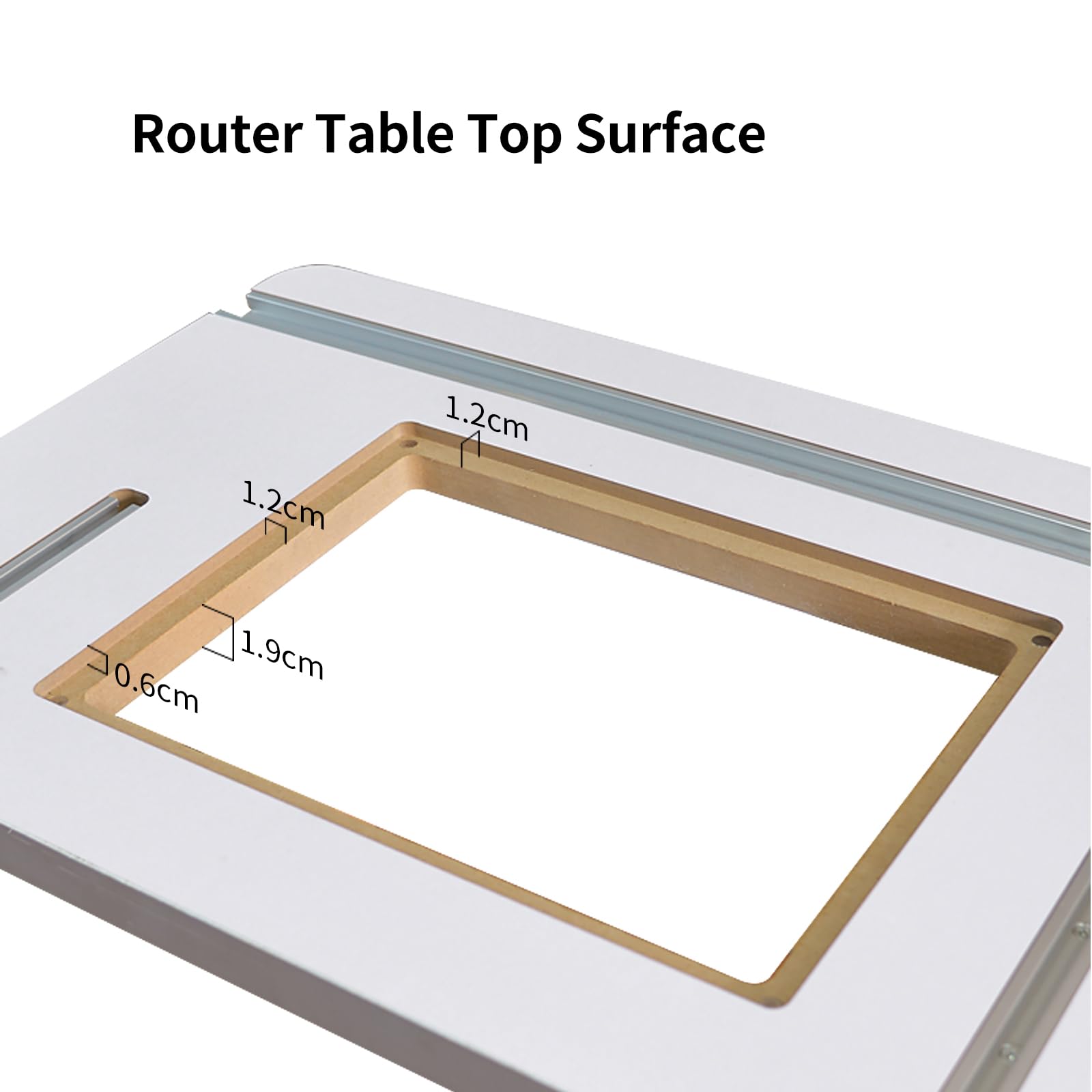 Professional Benchtop Router Table with Stand & Adjustable Fence - 24