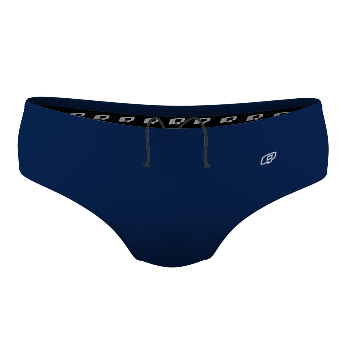 Classic Solid Navy Brief Swimsuit for Men - Comfortable Swim Trunks for Beach, Pool & Water Sports