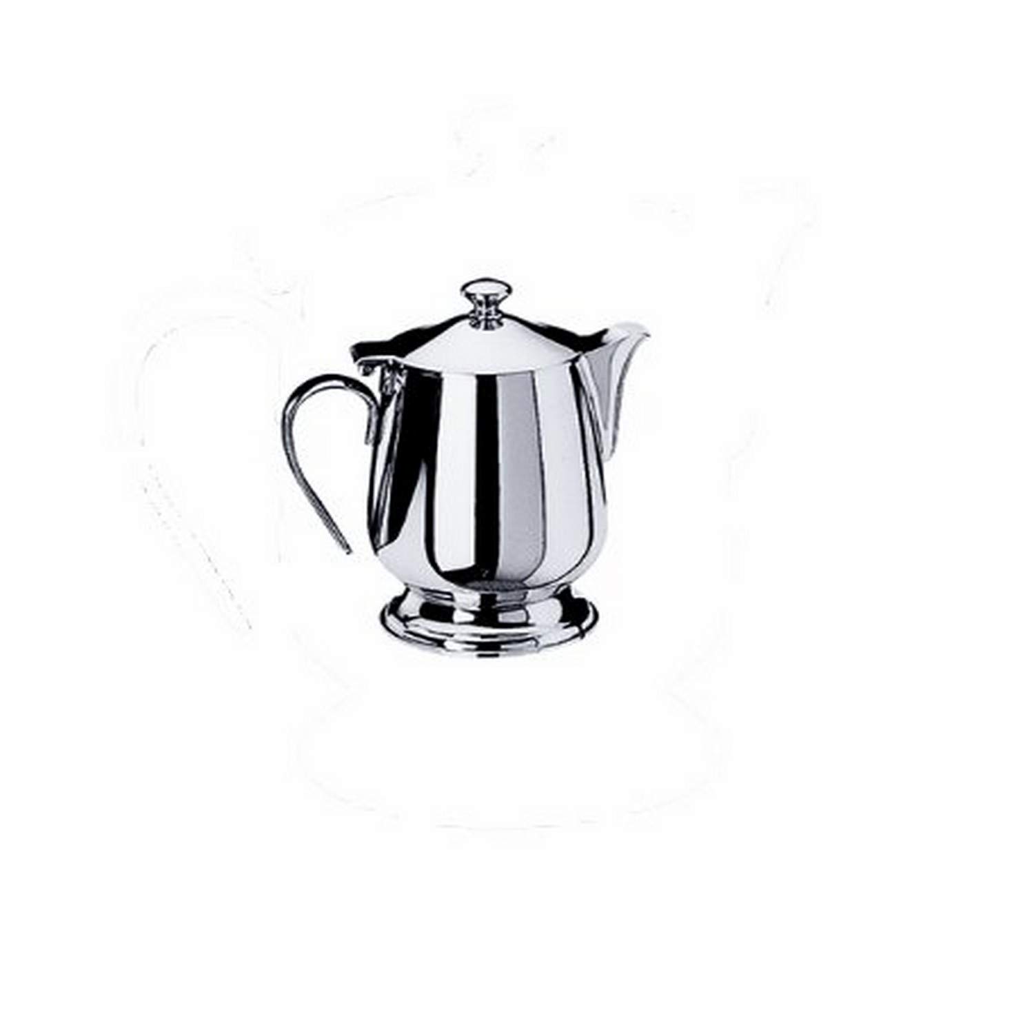 Premium MEPRA Silver Coffee Pot - Elegant & Durable Stainless Steel Coffee Maker for Home, Office, or Restaurant Use - Perfect for Serving Hot Coffee, Tea, or Beverages