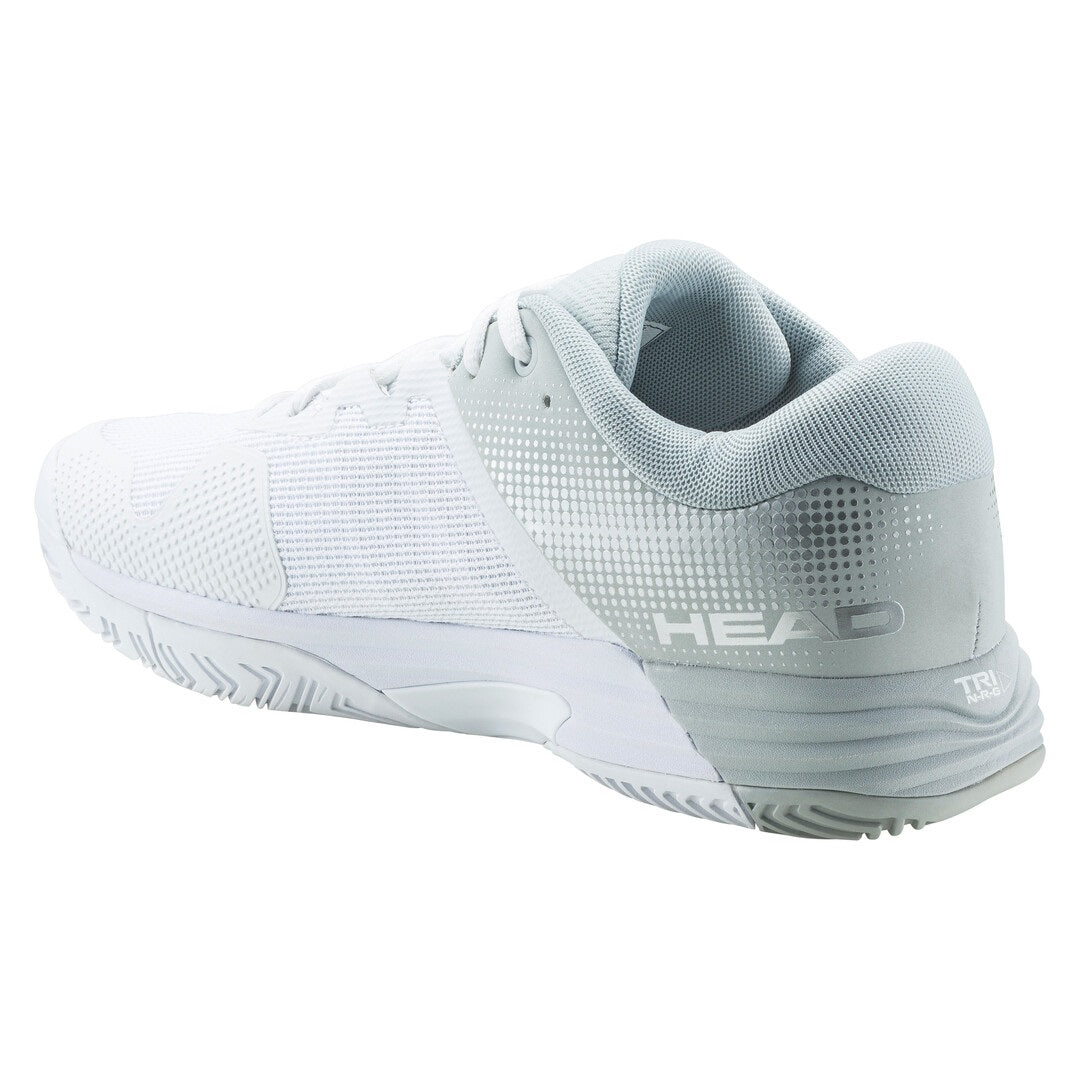 Head Revolt Evo 2.0 Women's Tennis Shoes - Lightweight & Supportive White/Grey Athletic Shoes for Women | Perfect for Court Play, Training & Casual Wear