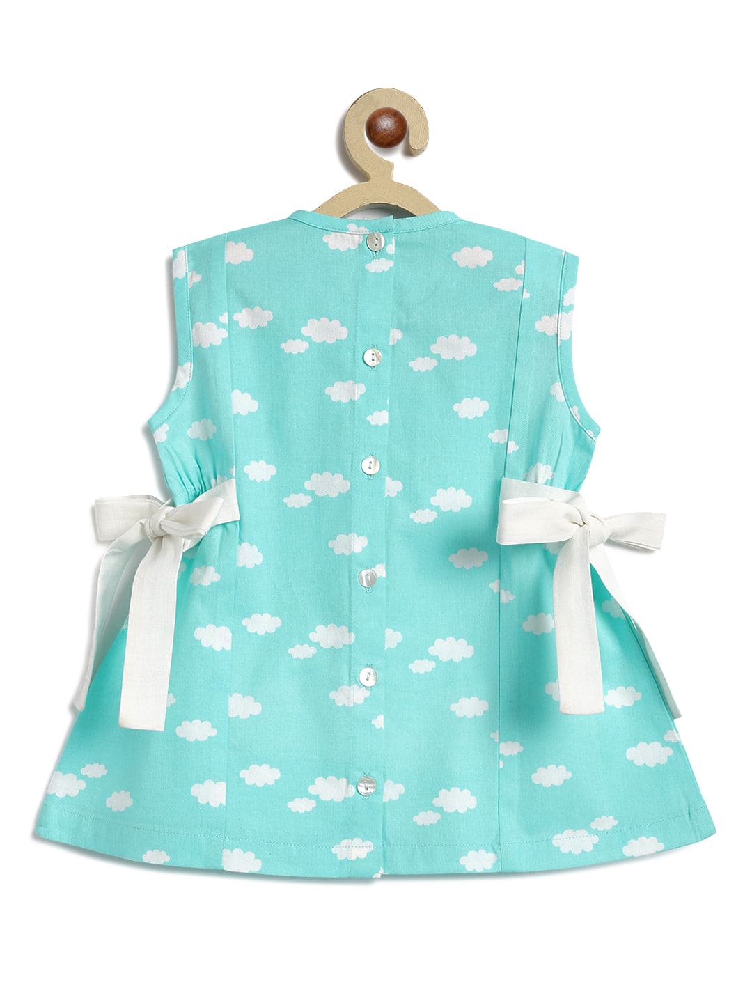 Pre Order: Girls Cloud Princess Costume Set - Blue Fairy Dress for Kids Birthday Party & Halloween Dress Up