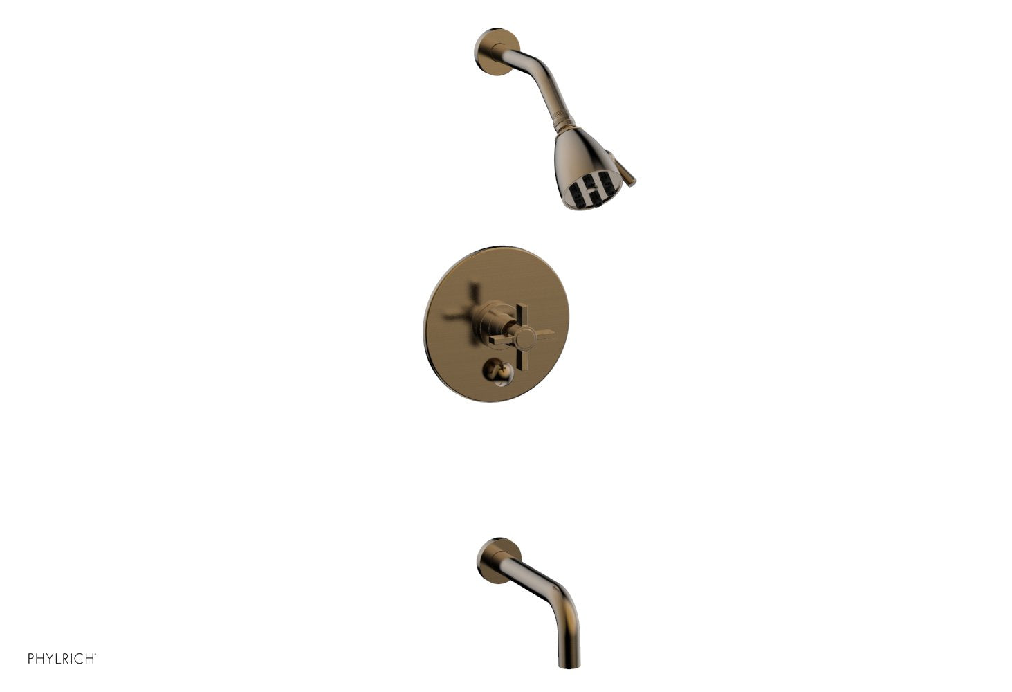 Premium Pressure Balance Tub and Shower Faucet Set - 7.5