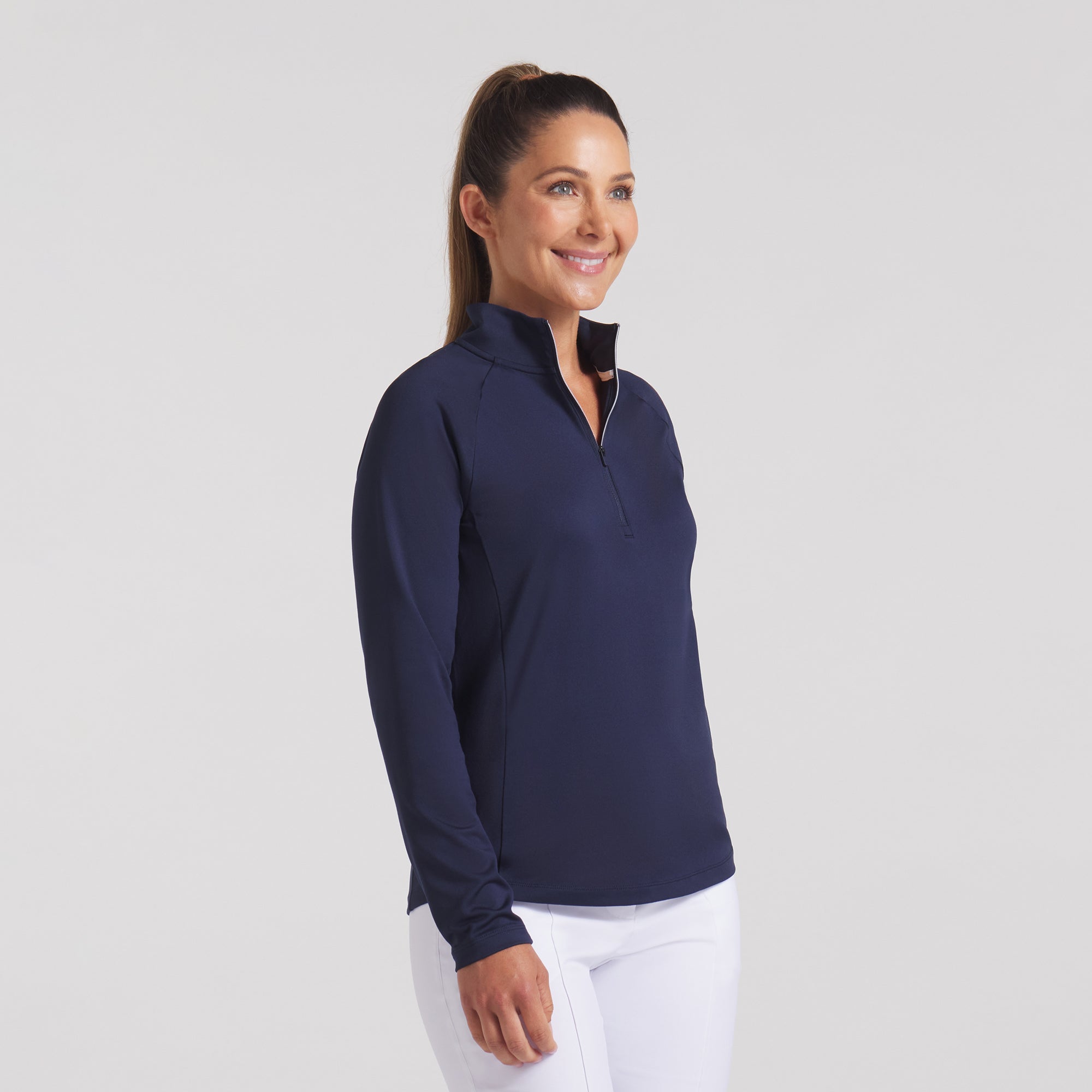Women's Pure 2.0 Golf 1/4 Zip Pullover - Lightweight Performance Golf Shirt for Women - Perfect for Golfing, Casual Wear & Outdoor Activities