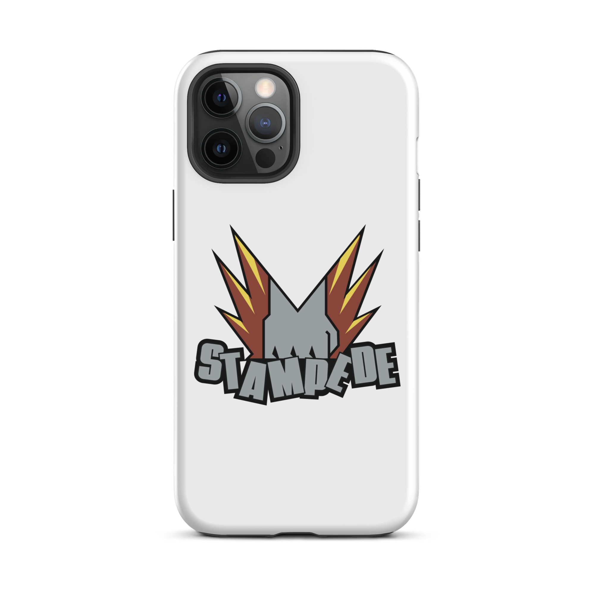 Zoo Jitsu Fighters Stampede Durable Shockproof iPhone Case - Perfect for Outdoor Adventures & Extreme Sports Protection