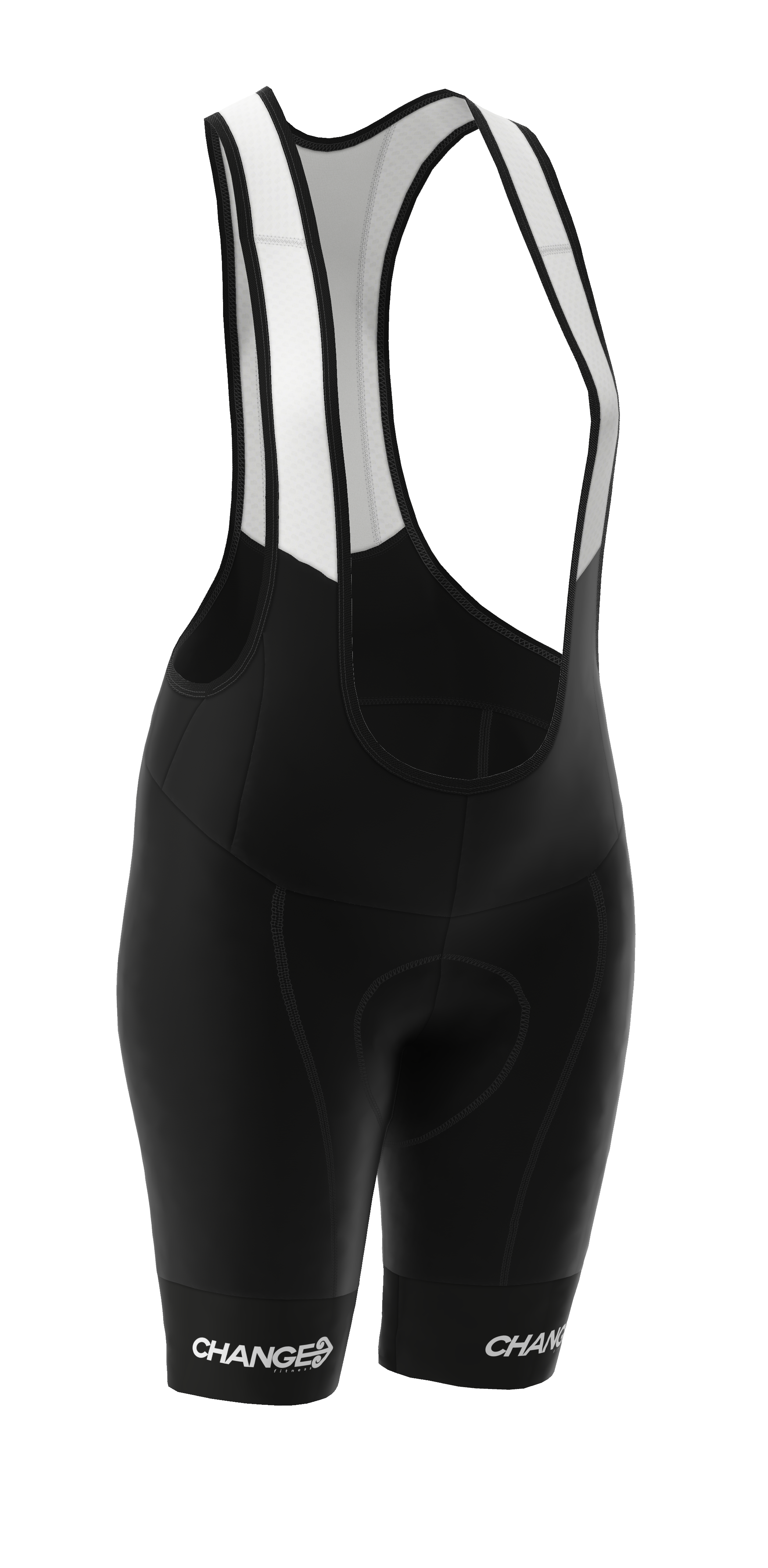 High-Performance CHANGE FITNESS Bib Shorts for Cycling & Training – Comfortable & Breathable for Long Rides & Workouts