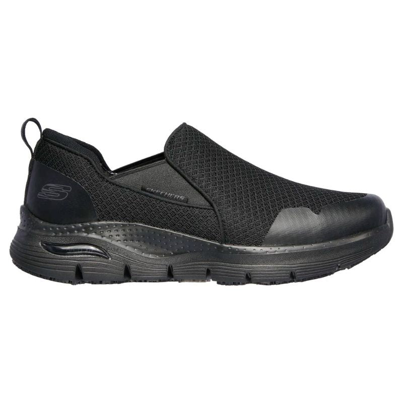 Men's Work Boots with Arch Fit Technology - Comfortable & Durable Steel Toe Shoes for Construction, Hiking & Outdoor Work