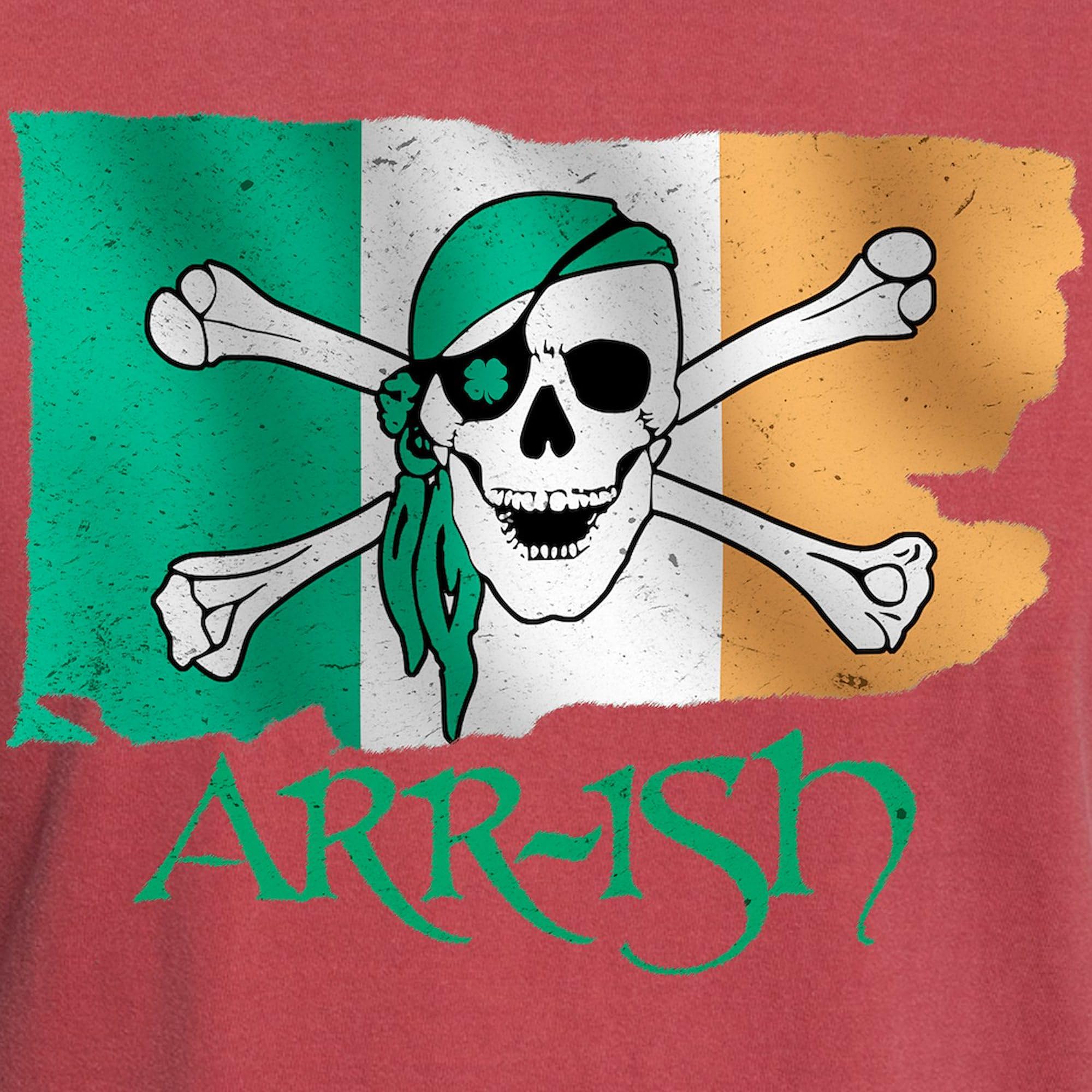 ARR Ish Pirate T-Shirt for Men - Comfort Colors Crew Neck Tee | Casual Wear, Pirate Theme Costume, Gift for Pirate Fans