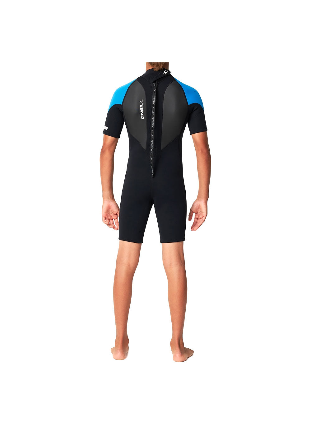 O'Neill Boys Reactor 2mm Back Zip Spring Suit Wetsuit for Kids - Youth Surfing, Swimming & Water Sports in Cool Weather