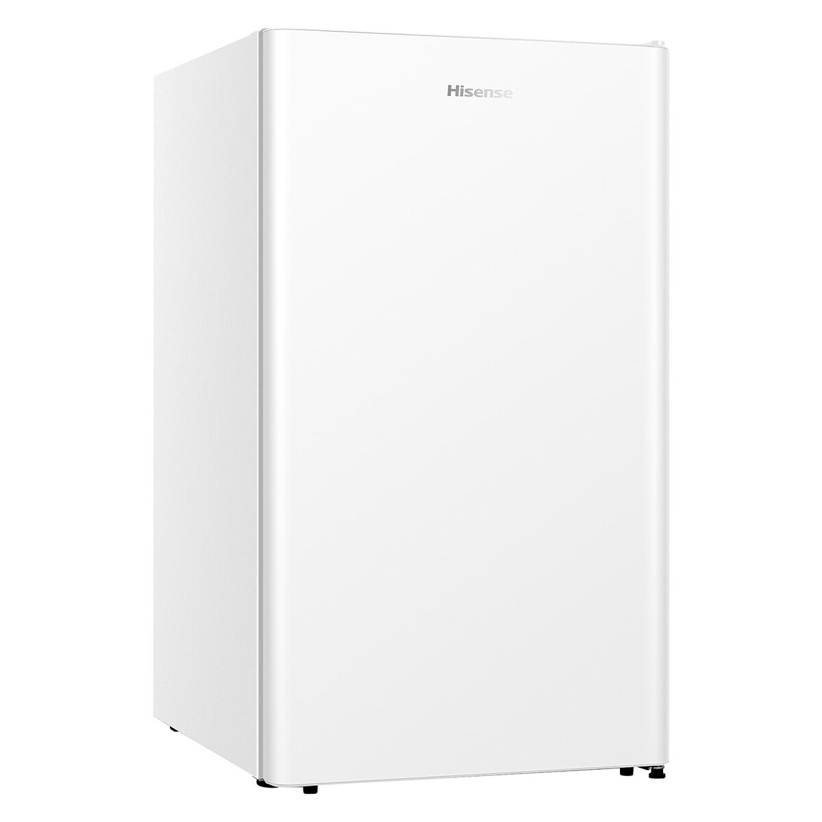 Hisense 124L Mini Bar Fridge - White HRBF126 - Compact Refrigerator for Home, Office, Dorm & Small Spaces - Perfect for Beverages, Snacks & Beauty Products Storage