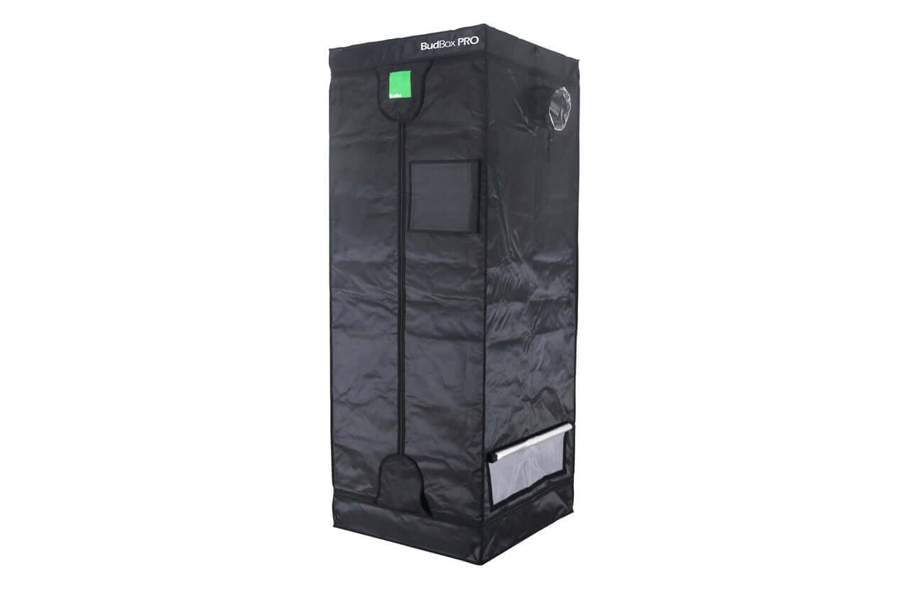 BudBox Pro Medium Plus Silver Grow Tent 75x75x200cm (2.5'x2.5'x6.5') - Indoor Hydroponic Plant Cultivation for Herbs, Vegetables & Flowers